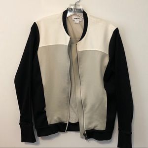 Color Block Bomber Jacket